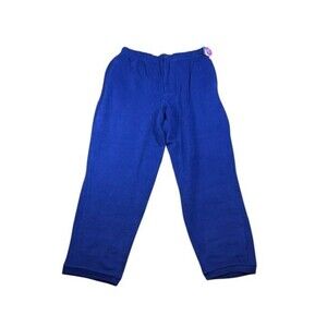 Vtg Y2K Pro Spirit Men's Size Large Sweatpants Blue Baggy Joggers Pockets NWT